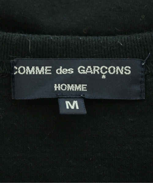COMME des GARCONS HOMME（コムデギャルソンオム）Tシャツ・カットソー 黒 サイズ:M メンズ/2200638827033