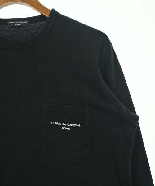 COMME des GARCONS HOMME（コムデギャルソンオム）Tシャツ・カットソー 黒 サイズ:M メンズ/2200638827033