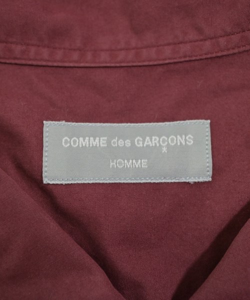 COMME des GARCONS HOMME（コムデギャルソンオム）カジュアルシャツ 赤 サイズ:-(XL位) メンズ/2200640325015