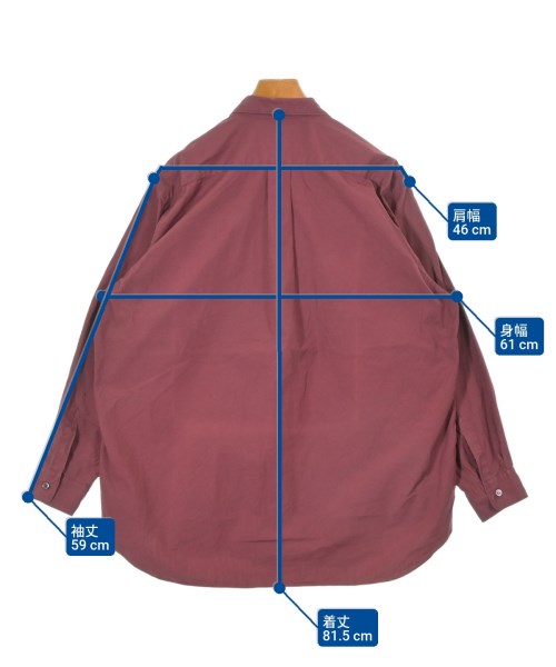 COMME des GARCONS HOMME（コムデギャルソンオム）カジュアルシャツ 赤 サイズ:-(XL位) メンズ/2200640325015