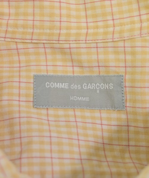 COMME des GARCONS HOMME（コムデギャルソンオム）カジュアルシャツ 黄 サイズ:-(XXL位) メンズ/2200640325039