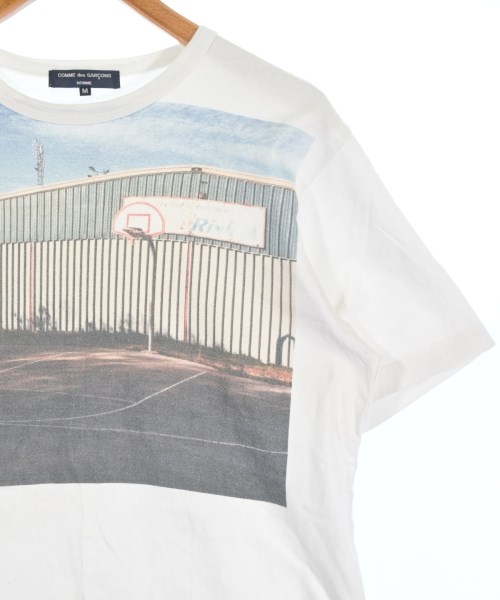 COMME des GARCONS HOMME（コムデギャルソンオム）Tシャツ・カットソー 白 サイズ:M メンズ/2200641004100