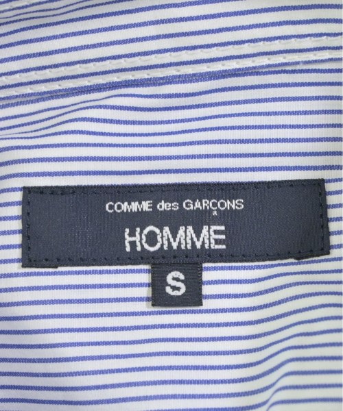 COMME des GARCONS HOMME（コムデギャルソンオム）カジュアルシャツ 青 サイズ:S メンズ/2200641756085