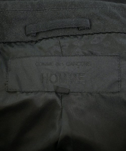 COMME des GARCONS HOMME（コムデギャルソンオム）テーラードジャケット 黒 サイズ:L メンズ/2200641756122