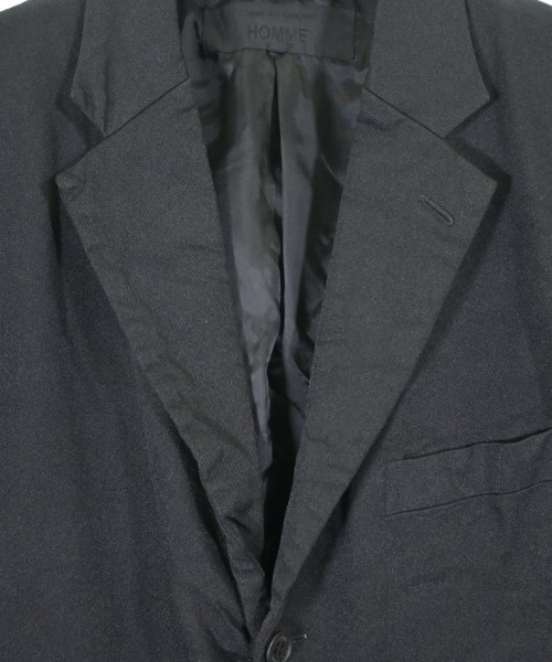 COMME des GARCONS HOMME（コムデギャルソンオム）テーラードジャケット 黒 サイズ:L メンズ/2200641756122