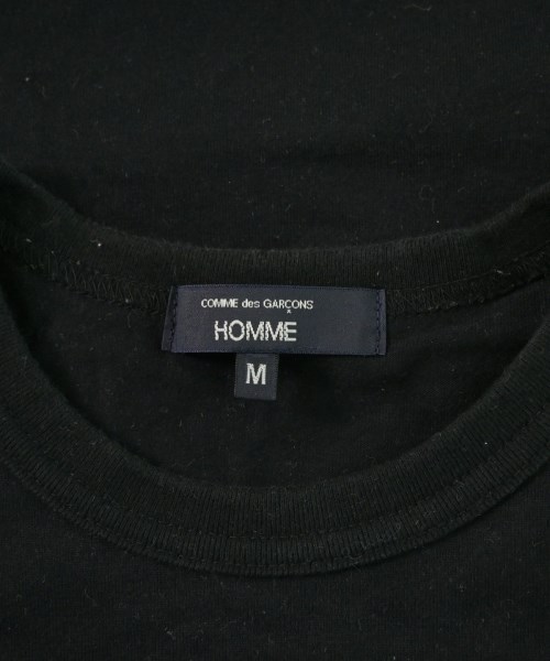 COMME des GARCONS HOMME（コムデギャルソンオム）Tシャツ・カットソー 黒 サイズ:M メンズ/2200641868023