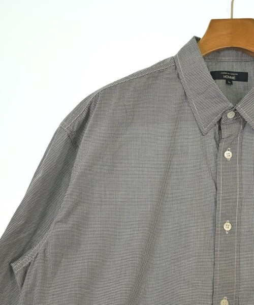 COMME des GARCONS HOMME（コムデギャルソンオム）カジュアルシャツ 黒 サイズ:L メンズ/2200642219176