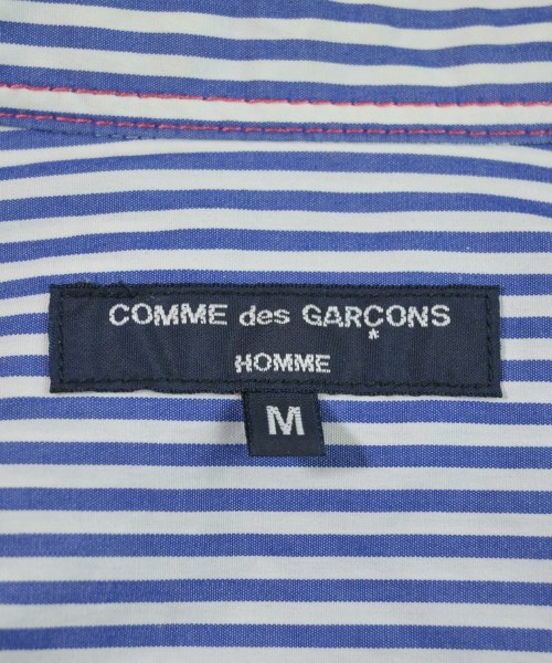 COMME des GARCONS HOMME（コムデギャルソンオム）カジュアルシャツ 青 サイズ:M メンズ/2200626328085
