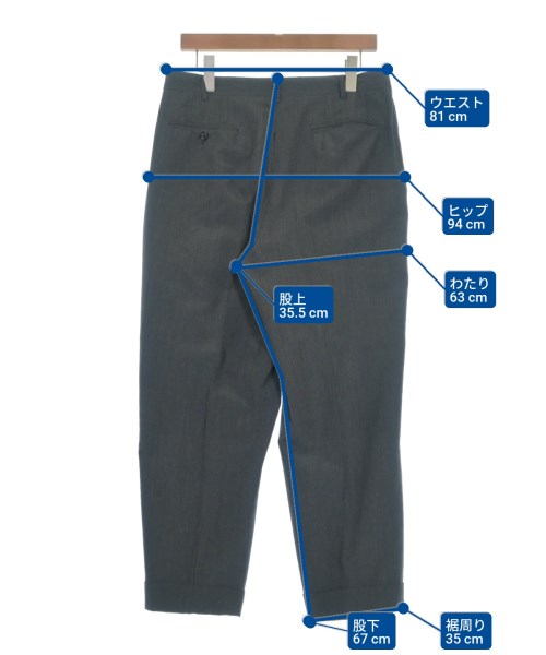 COMME des GARCONS HOMME（コムデギャルソンオム）スラックス グレー サイズ:M メンズ/2200642540034