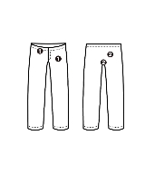 COMME des GARCONS HOMME（コムデギャルソンオム）スラックス グレー サイズ:M メンズ/2200642540034