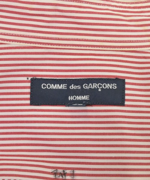 COMME des GARCONS HOMME（コムデギャルソンオム）カジュアルシャツ 赤 サイズ:SS メンズ/2200639530109