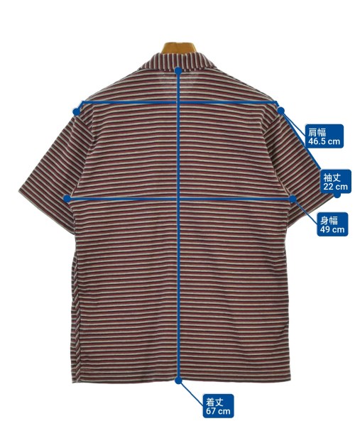 COMME des GARCONS HOMME（コムデギャルソンオム）ポロシャツ 赤 サイズ:M メンズ/2200639530222