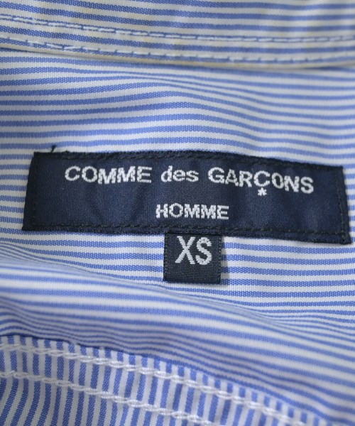 COMME des GARCONS HOMME（コムデギャルソンオム）カジュアルシャツ 青 サイズ:XS メンズ/2200640661014