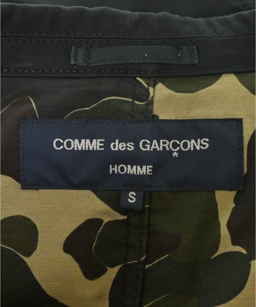 COMME des GARCONS HOMME（コムデギャルソンオム）カジュアルジャケット 黒 サイズ:S メンズ/2200624707028