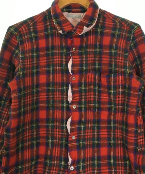 COMME des GARCONS HOMME（コムデギャルソンオム）カジュアルシャツ 赤 サイズ:M メンズ/2200643090200