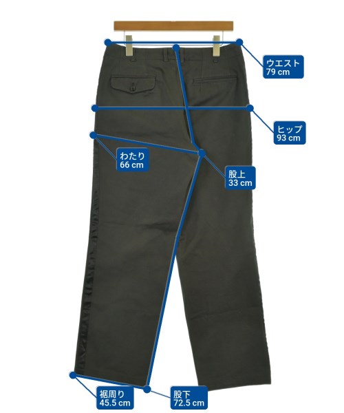 COMME des GARCONS HOMME（コムデギャルソンオム）チノパン グレー サイズ:M メンズ/2200643546035