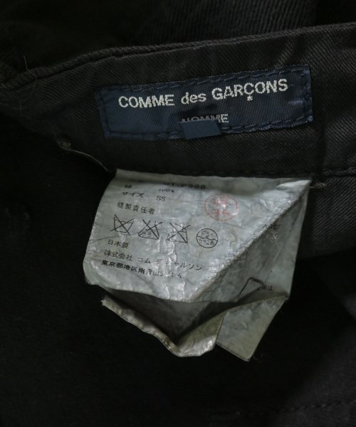 COMME des GARCONS HOMME（コムデギャルソンオム）カーゴパンツ 黒 サイズ:SS(XS位) メンズ/2200643606029