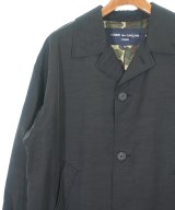 COMME des GARCONS HOMME（コムデギャルソンオム）ステンカラーコート 黒 サイズ:XS メンズ/2200643984028