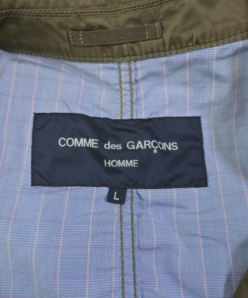 COMME des GARCONS HOMME（コムデギャルソンオム）ステンカラーコート カーキ サイズ:L メンズ/2200633954017