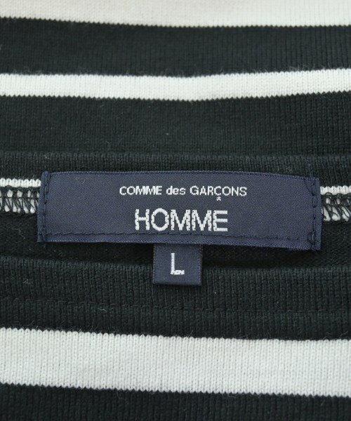 COMME des GARCONS HOMME（コムデギャルソンオム）Tシャツ・カットソー 黒 サイズ:L メンズ/2200639128054
