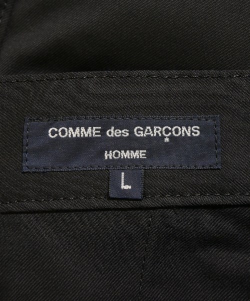 COMME des GARCONS HOMME（コムデギャルソンオム）スラックス 黒 サイズ:L メンズ/2200574516039