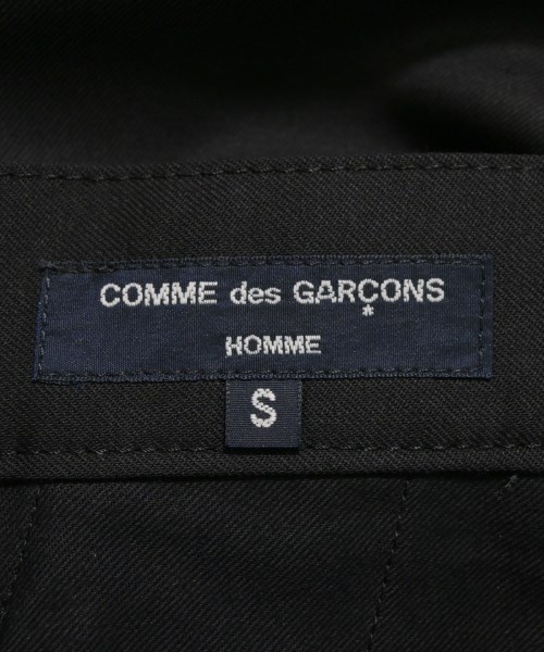 COMME des GARCONS HOMME（コムデギャルソンオム）スラックス 黒 サイズ:S メンズ/2200574516046