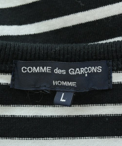 COMME des GARCONS HOMME（コムデギャルソンオム）Tシャツ・カットソー 黒 サイズ:L メンズ/2200598741318