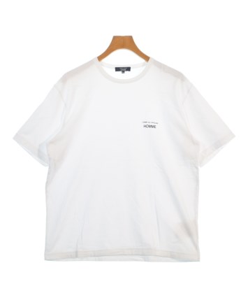 COMME des GARCONS HOMME Tシャツ・カットソー 白 2000725F0038 COMME des GARCONS HOMME（コムデギャルソンオム）Tシャツ