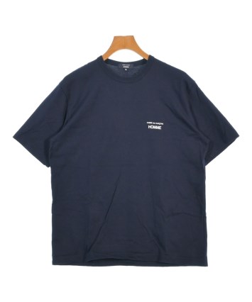 [美品]コムデギャルソン HOMME　モックネックカットソー　L相当　黒 コムデギャルソンCOMME des GARCONS Tシャツドッキングクルー