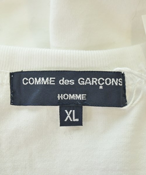 COMME des GARCONS HOMME（コムデギャルソンオム）Tシャツ・カットソー 白 サイズ:XL メンズ/2200546459319