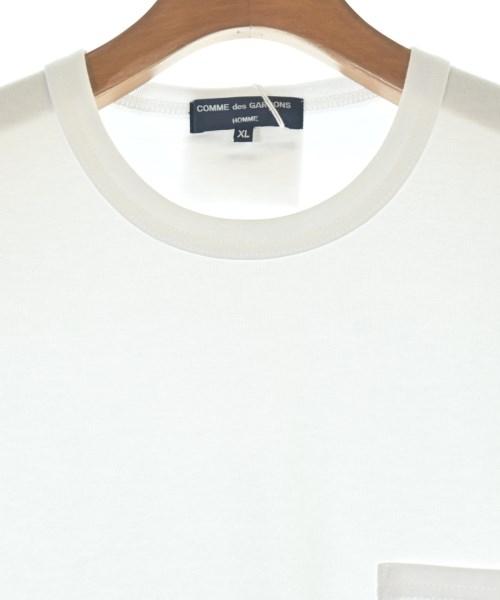 COMME des GARCONS HOMME（コムデギャルソンオム）Tシャツ・カットソー 白 サイズ:XL メンズ/2200546585087