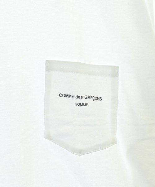 COMME des GARCONS HOMME（コムデギャルソンオム）Tシャツ・カットソー 白 サイズ:XL メンズ/2200546810042