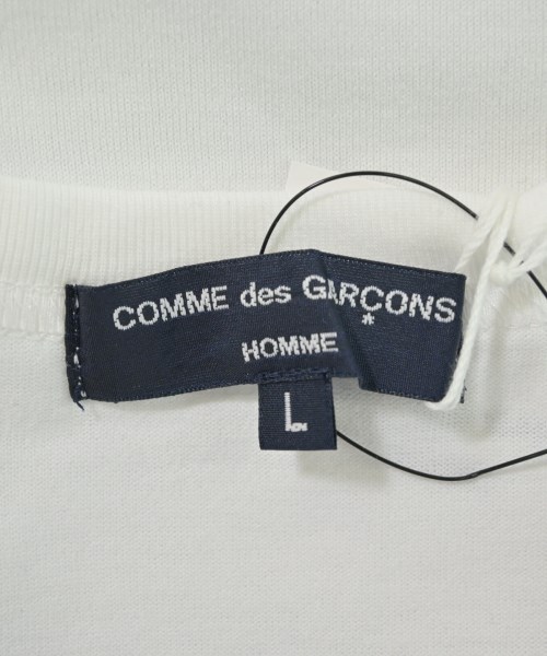 COMME des GARCONS HOMME（コムデギャルソンオム）Tシャツ・カットソー 白 サイズ:L メンズ/2200546936193