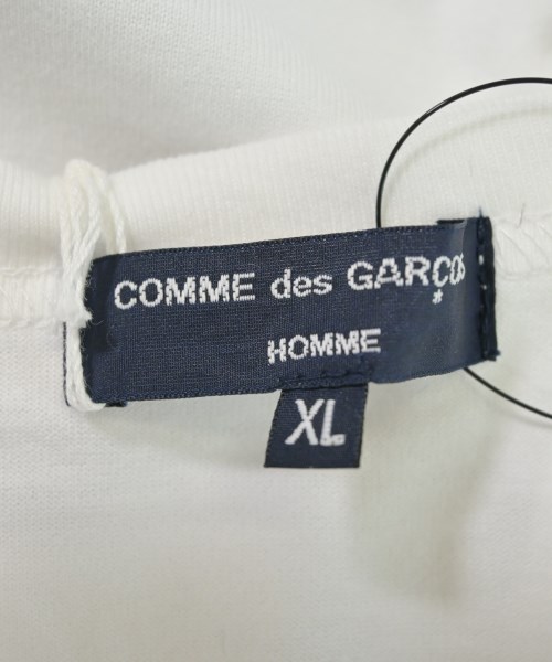 COMME des GARCONS HOMME（コムデギャルソンオム）Tシャツ・カットソー 白 サイズ:XL メンズ/2200546936209