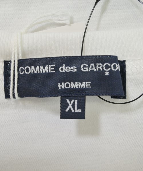 COMME des GARCONS HOMME（コムデギャルソンオム）Tシャツ・カットソー 白 サイズ:XL メンズ/2200546936216