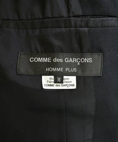 COMME des GARCONS HOMME PLUS（コムデギャルソンオムプリュス）カジュアルジャケット 黒 サイズ:M メンズ/2200546954029