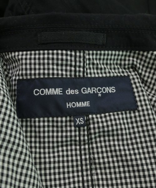 COMME des GARCONS HOMME（コムデギャルソンオム）カジュアルジャケット 黒 サイズ:XS メンズ/2200547380124