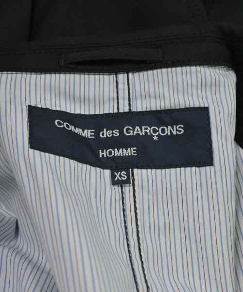 COMME des GARCONS HOMME（コムデギャルソンオム）テーラードジャケット 黒 サイズ:XS メンズ/2200547380131