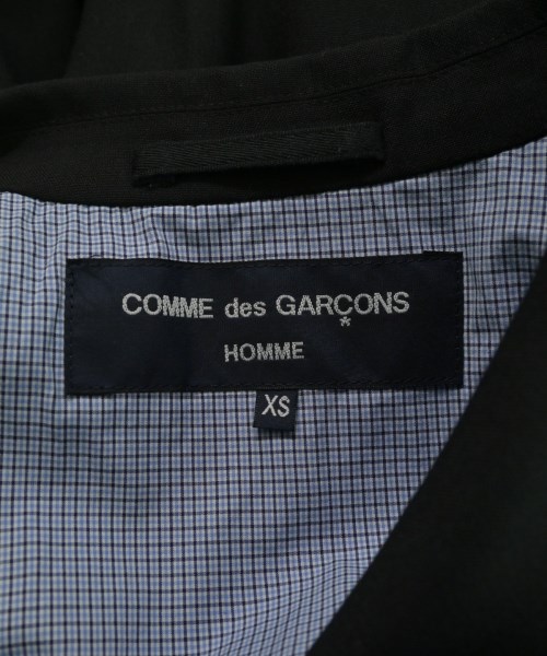 COMME des GARCONS HOMME（コムデギャルソンオム）カジュアルジャケット 黒 サイズ:XS メンズ/2200547380148