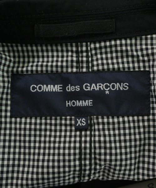 COMME des GARCONS HOMME（コムデギャルソンオム）カジュアルジャケット 黒 サイズ:XS メンズ/2200547993010