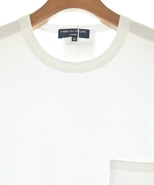COMME des GARCONS HOMME（コムデギャルソンオム）Tシャツ・カットソー 白 サイズ:XL メンズ/2200547910246