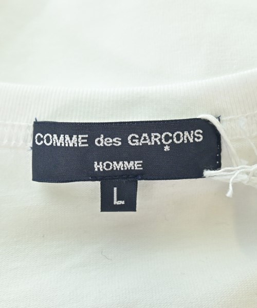 COMME des GARCONS HOMME（コムデギャルソンオム）Tシャツ・カットソー 白 サイズ:L メンズ/2200547910253