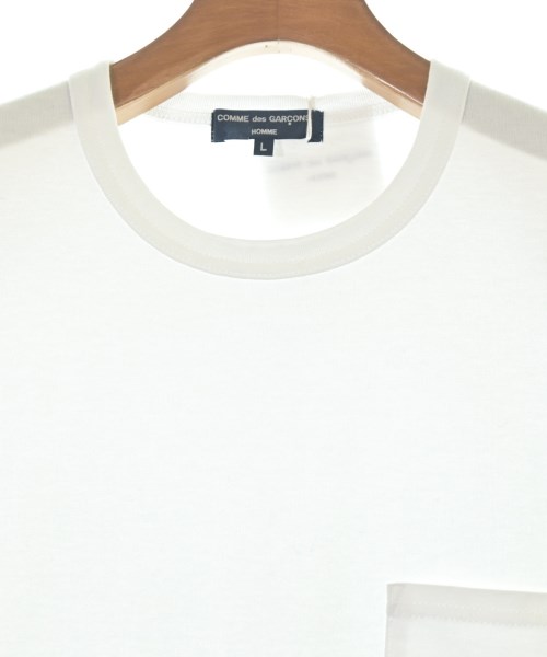 COMME des GARCONS HOMME（コムデギャルソンオム）Tシャツ・カットソー 白 サイズ:L メンズ/2200547910277