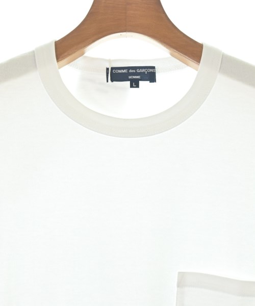 COMME des GARCONS HOMME（コムデギャルソンオム）Tシャツ・カットソー 白 サイズ:L メンズ/2200548401200