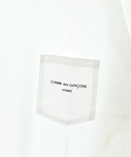 COMME des GARCONS HOMME（コムデギャルソンオム）Tシャツ・カットソー 白 サイズ:L メンズ/2200548401200