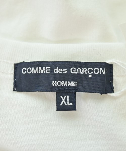COMME des GARCONS HOMME（コムデギャルソンオム）Tシャツ・カットソー 白 サイズ:XL メンズ/2200548401217