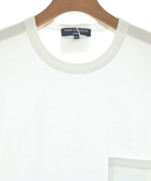 COMME des GARCONS HOMME（コムデギャルソンオム）Tシャツ・カットソー 白 サイズ:XL メンズ/2200548401217
