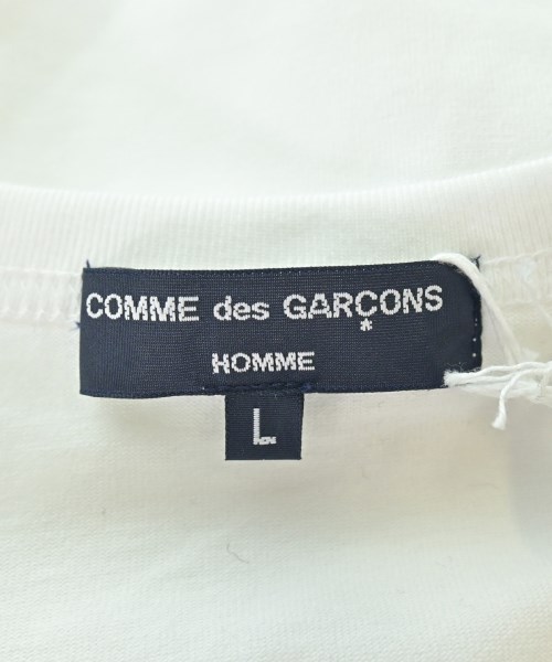 COMME des GARCONS HOMME（コムデギャルソンオム）Tシャツ・カットソー 白 サイズ:L メンズ/2200549177166