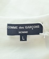 COMME des GARCONS HOMME（コムデギャルソンオム）Tシャツ・カットソー 白 サイズ:L メンズ/2200549177166