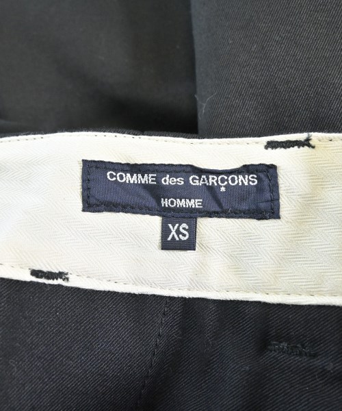 COMME des GARCONS HOMME（コムデギャルソンオム）チノパン 黒 サイズ:XS メンズ/2200547961064